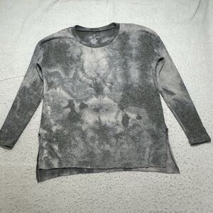 American Eagle Soft & Sexy Plush Women's Small Crewneck Sweatshirt Soft Gray